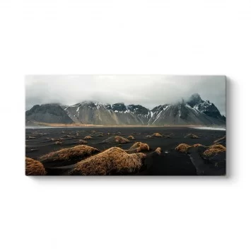 İzlanda Vestrahorn Dağı Tablosu