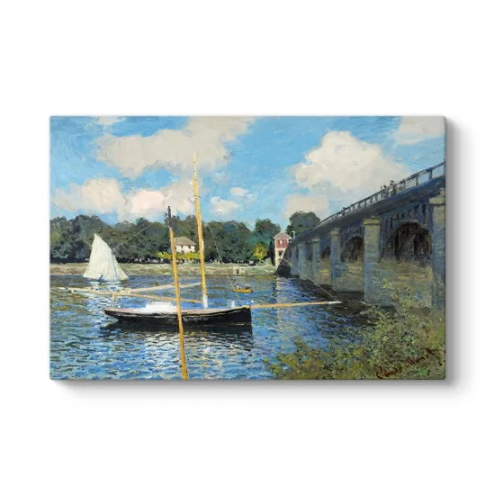 Claude Monet - Argenteuil Köprü Tablosu