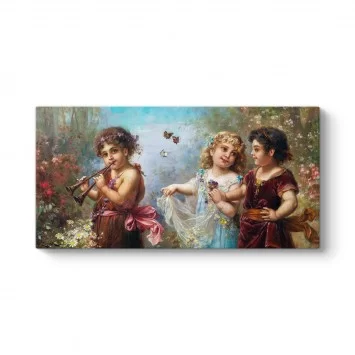 Hans Zatzka - The Spring of Life Tablosu