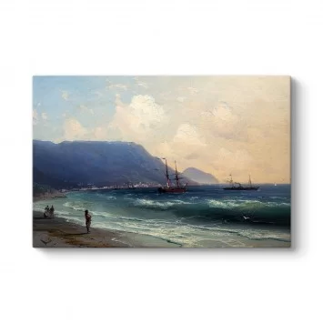 İvan Ayvazovski - Deniz Manzarası Tablosu