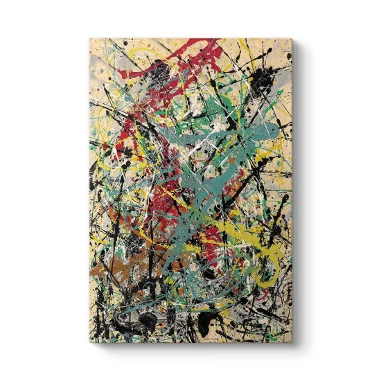 Jackson Pollock - Number 16 Tablosu