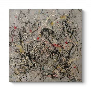 Jackson Pollock - Number 18 Tablosu