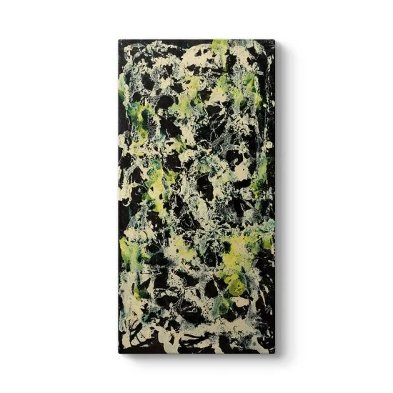 Jackson Pollock - Vertical Composition Tablosu