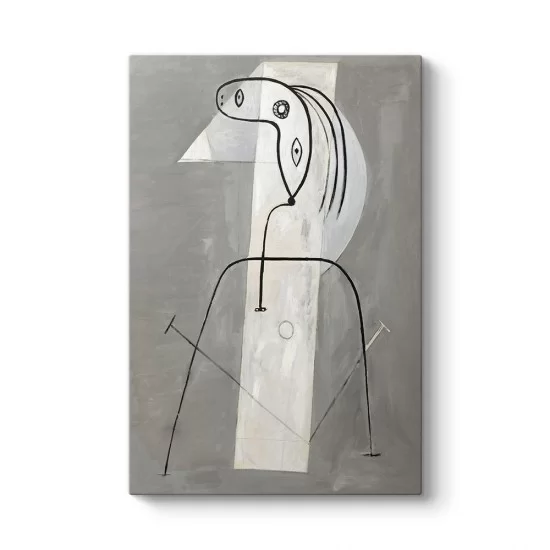 Pablo Picasso - Femme Debout Tablosu