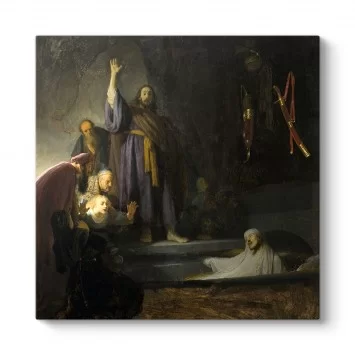 Rembrandt - Lazarus'un Yükselişi Tablosu