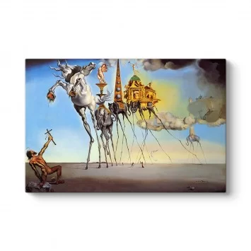 Salvador Dali - St. Anthony'nin Baştan Çıkışı Tablosu