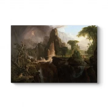 Thomas Cole - Cennet Bahçesinden Kovuluş Tablosu