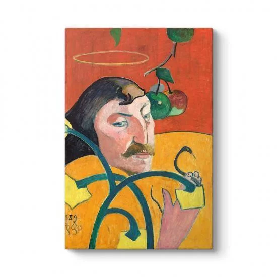 Paul Gauguin - Otoportre Kanvas Tablo