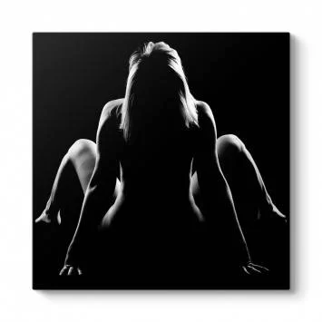 Woman Silhouette Tablo