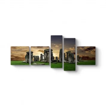 Stonehenge 5 Parçalı Tablo