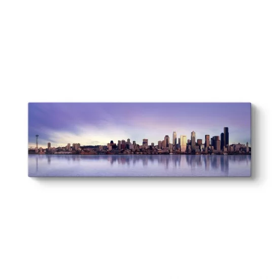 Seattle Washington Panorama Tablo