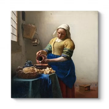 Johan Vermeer - Sütçü Kız Tablosu