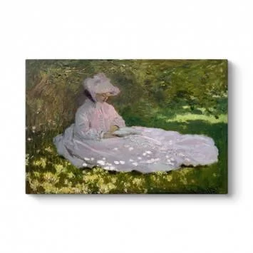 Claude Monet - Springtime Tablosu