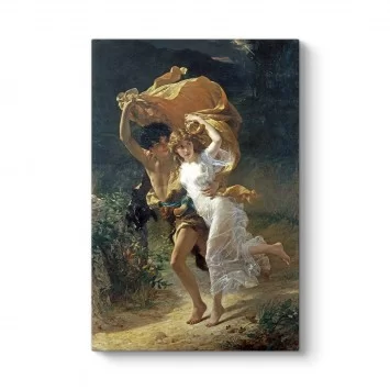 Pierre Auguste Cot - The Storm Tablosu