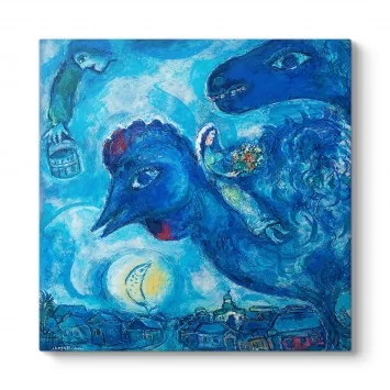 Marc Chagall - Chagall Vitebsk Tablosu