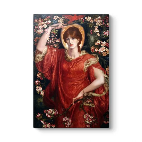 Dante Gabriel Rossetti - A Vision Tablosu