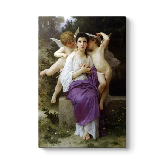 William Adolphe Bouguereau - Awakening Tablosu