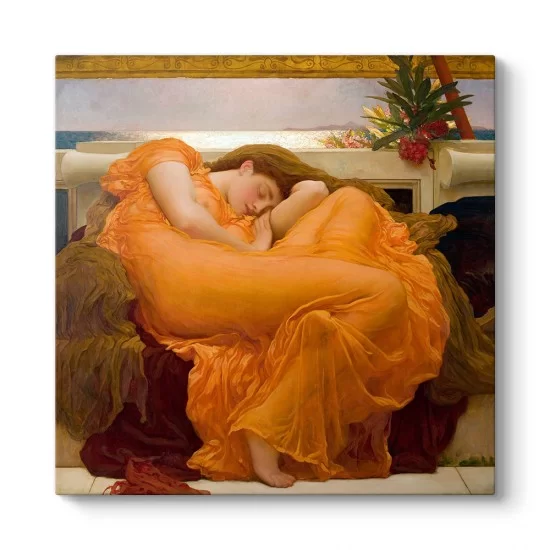 Frederic Leighton - Haziran Alevi Tablosu