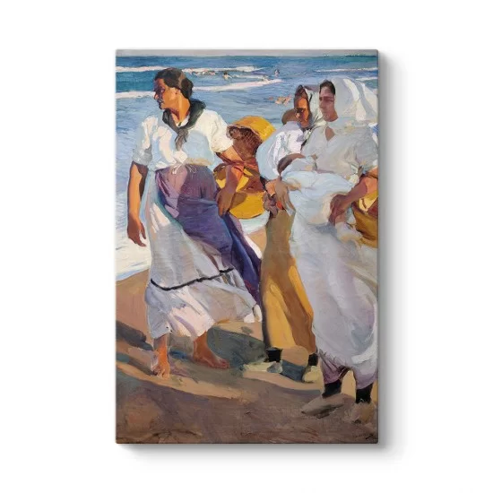 Joaquin Sorolla - Fisherwomen Tablosu