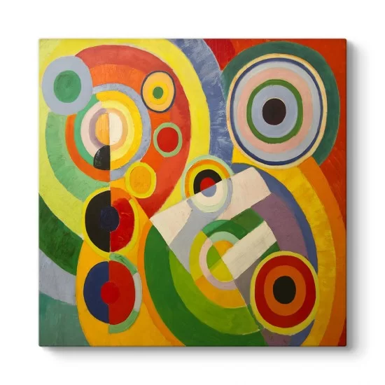 Robert Delaunay - Joie De Vivre Tablosu