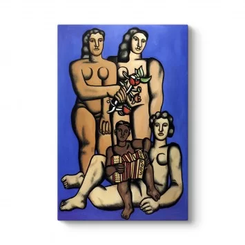 Fernand Leger - Three Sisters Tablosu