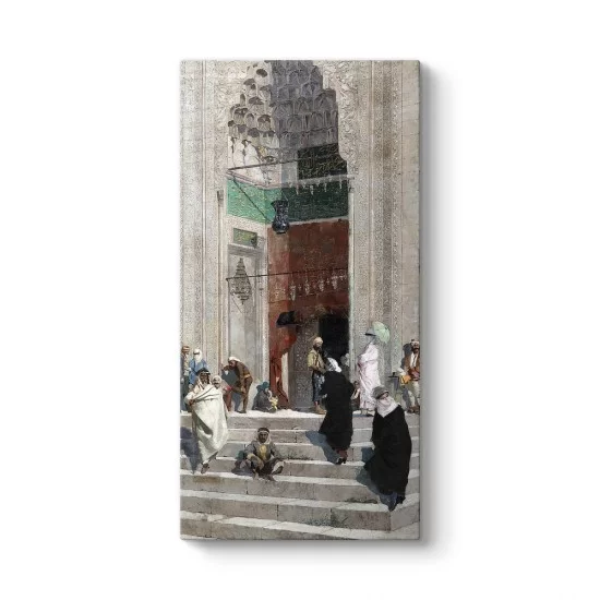 Osman Hamdi Bey - Yeşil Cami Önü Tablosu