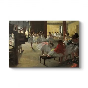 Edgar Degas - The Dance Class Tablosu