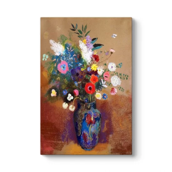 Odilon Redon - Çiçek Buketi Kanvas Tablo