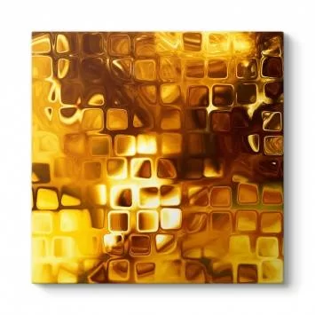 Gold Squares Tablo