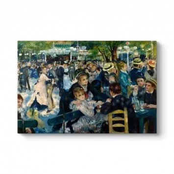 Auguste Renoir - Dance at Le Moulin Tablosu