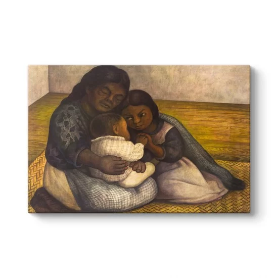 Diego Rivera - The Family Tablosu