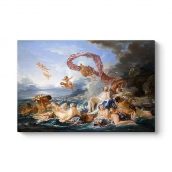 Francois Boucher - The Triumph of Venus Tablosu