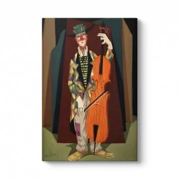 Pelle Aberg - Basspelande Clown Tablosu